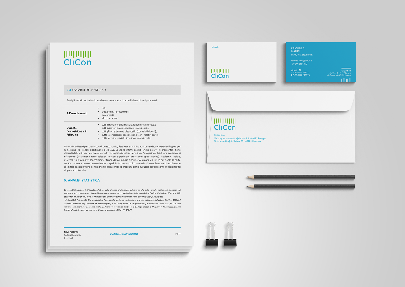 CliCon stationery