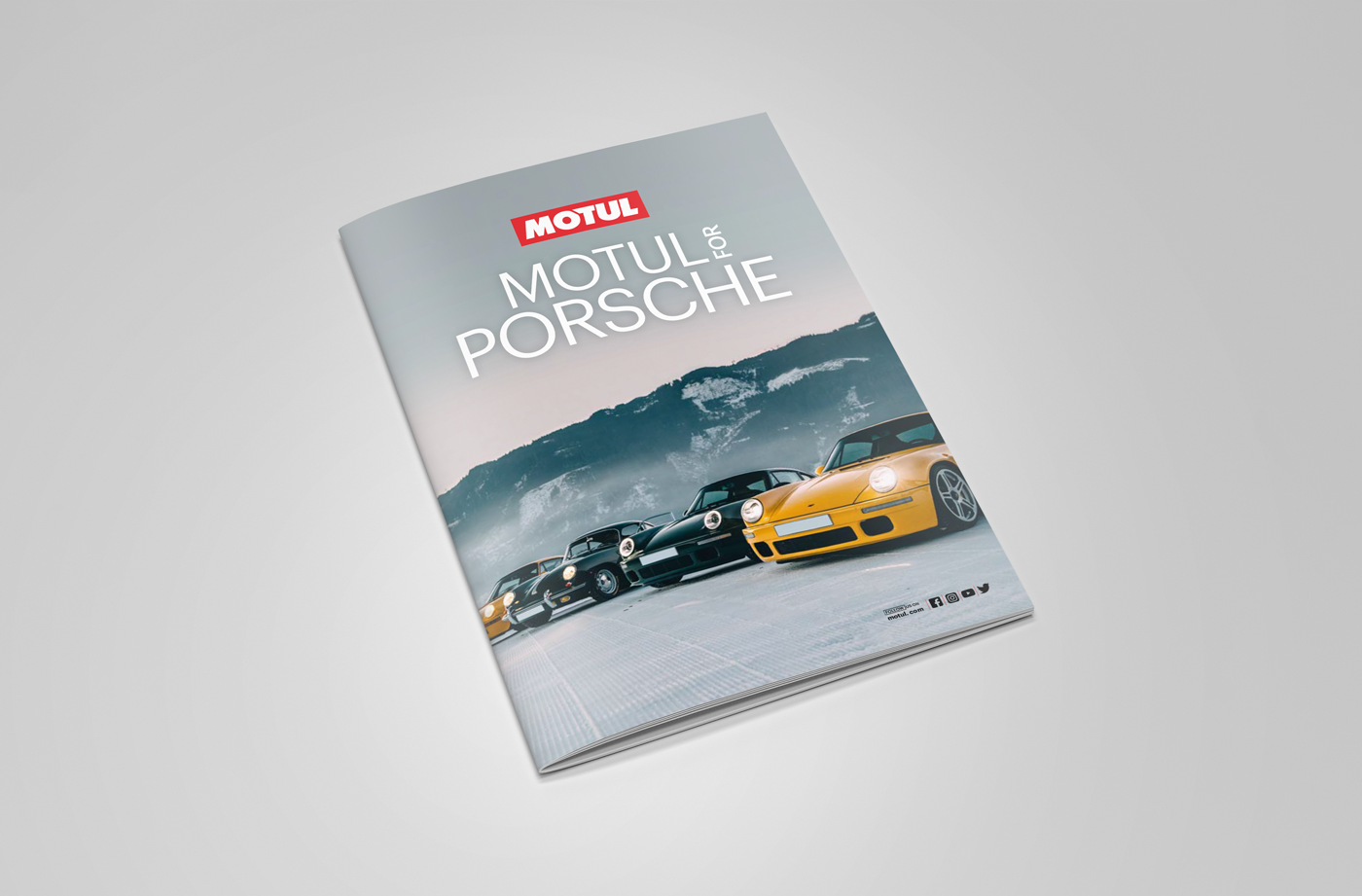 Motul Brochure Porsche cover