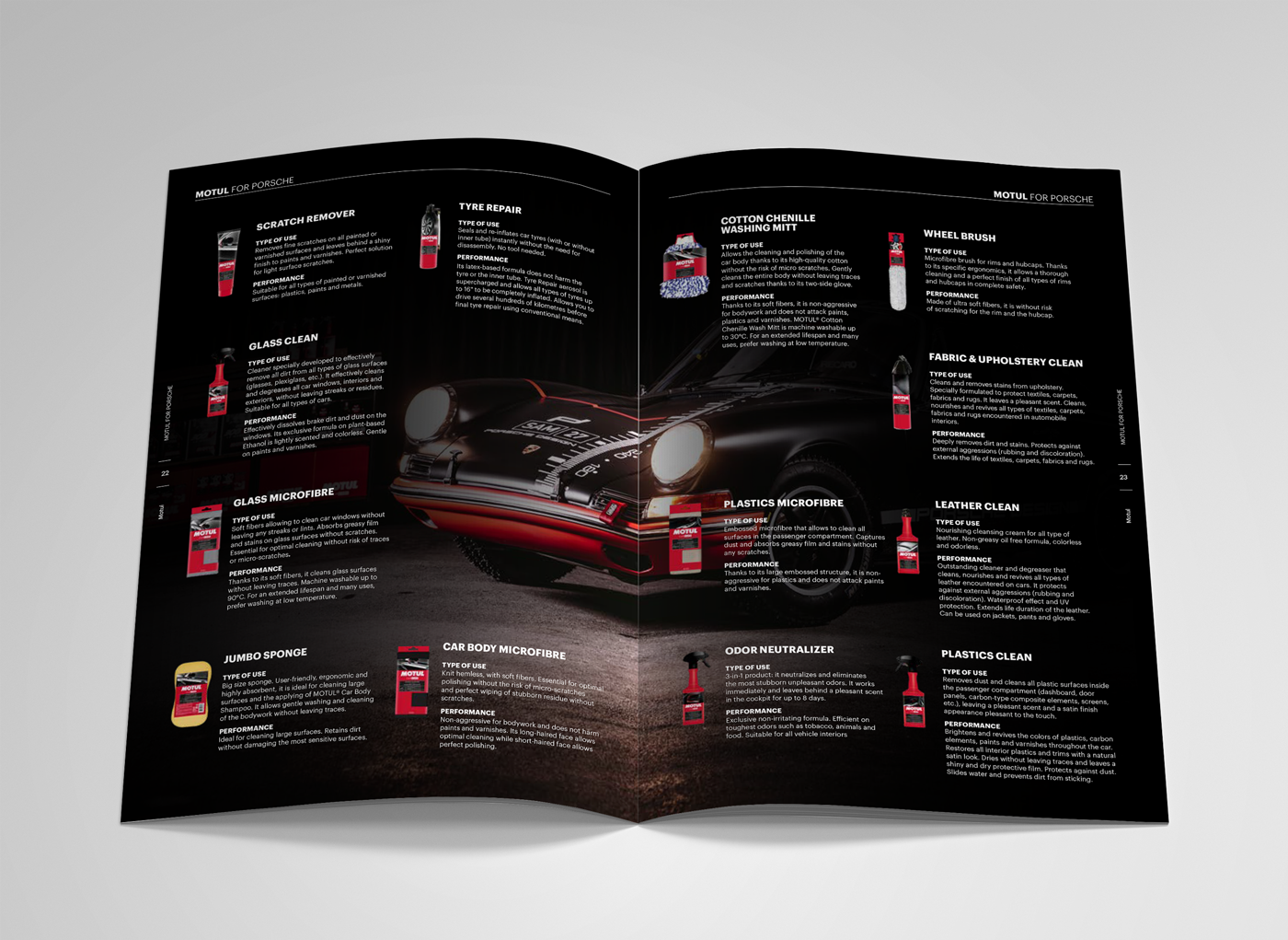 Motul Brochure Porsche spread 4